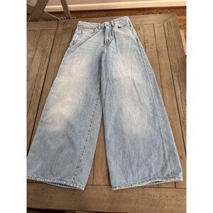 3x1 NYC Flip Wide Leg Jeans Reef Size 24
